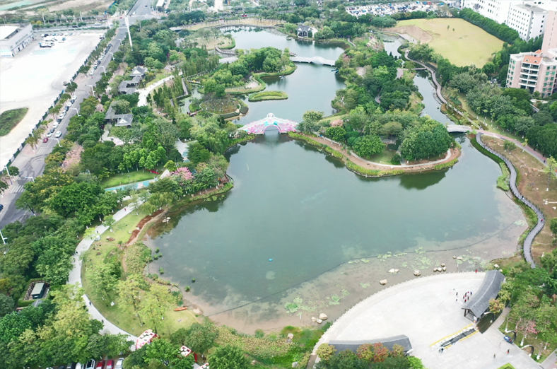 佛山市映月湖公园水体生态修复项目